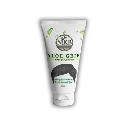 AloeGrip Hair Styling Gel By NKB (60 ml)