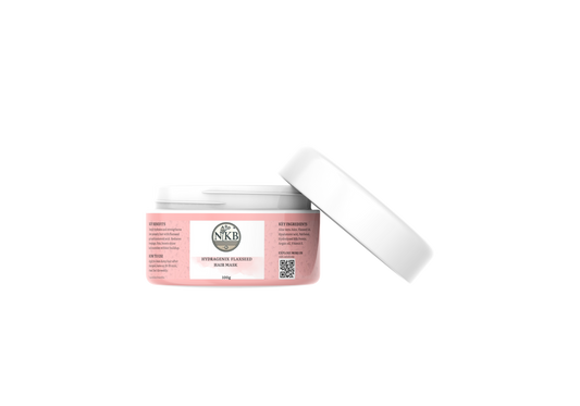Hydragenix flaxseed hair mask by NKB