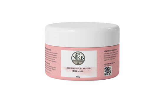 Hydragenix flaxseed hair mask by NKB